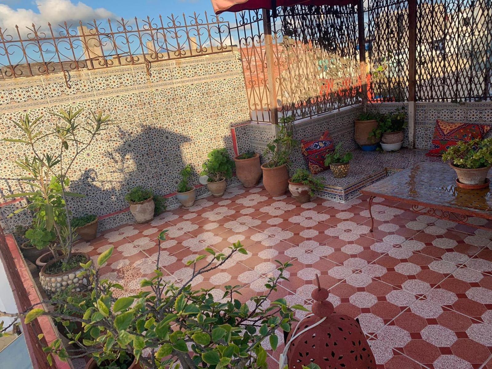 Hathor ,Casa Marroqui Con Dos Terrazas En La Medina Antigua , Ideal Parejas!! Wifi!! Asilah Exteriör bild