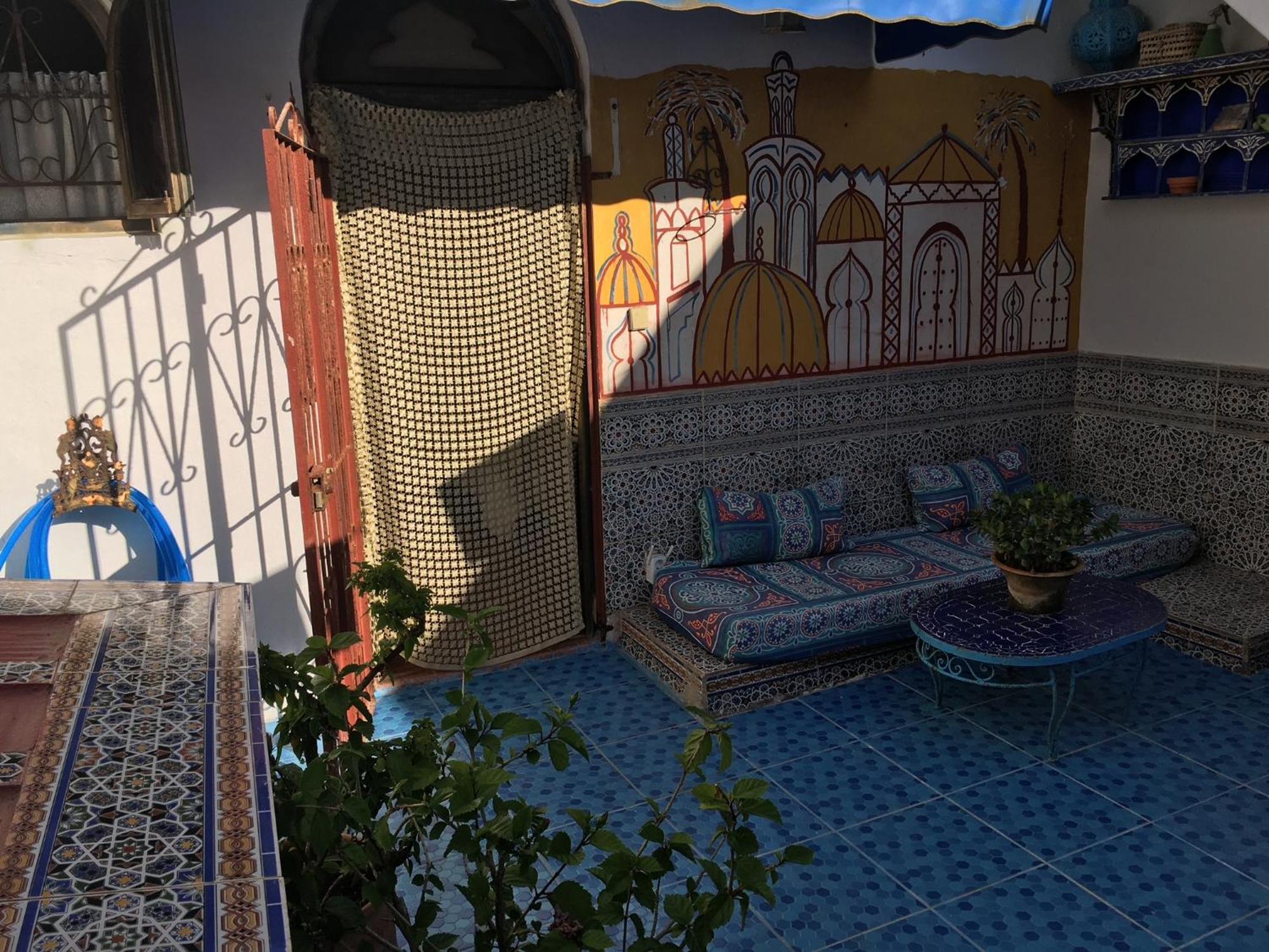 Hathor ,Casa Marroqui Con Dos Terrazas En La Medina Antigua , Ideal Parejas!! Wifi!! Asilah Exteriör bild