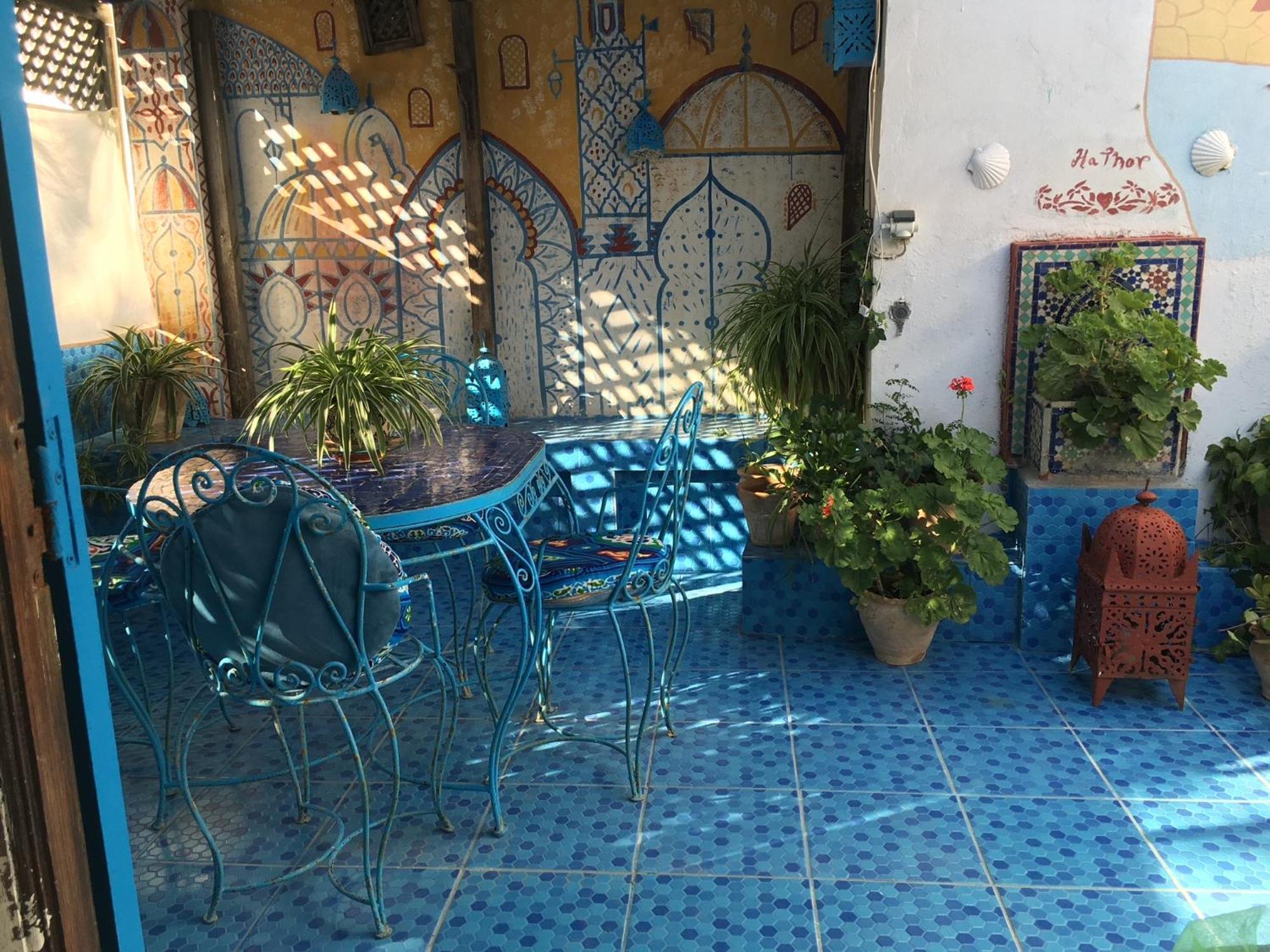 Hathor ,Casa Marroqui Con Dos Terrazas En La Medina Antigua , Ideal Parejas!! Wifi!! Asilah Exteriör bild
